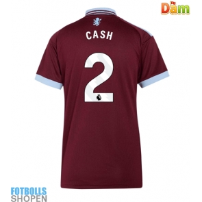 Billiga Aston Villa Matty Cash #2 Hemmatröja Dam 2026-27 Kortärmad